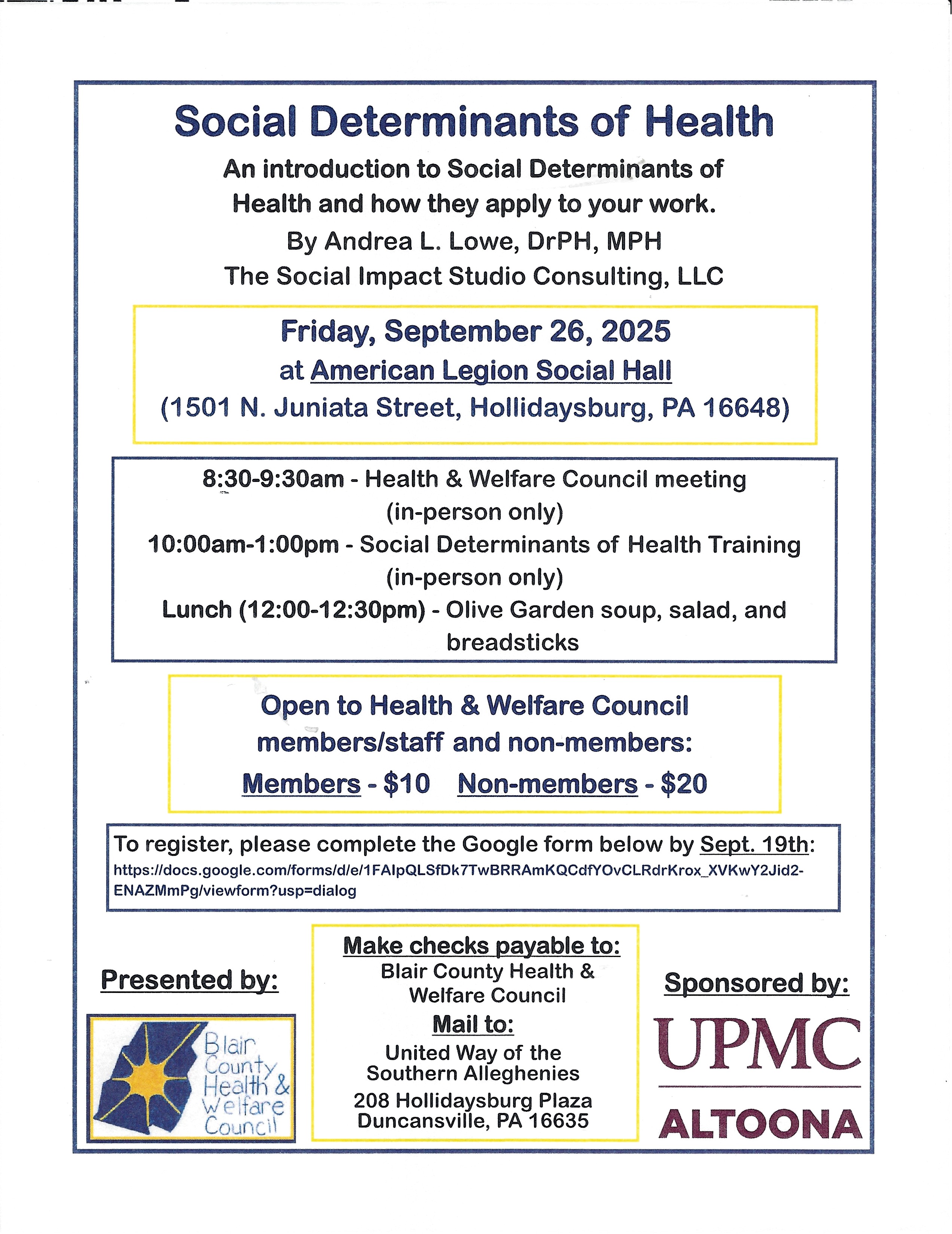 Social Determinants of Health