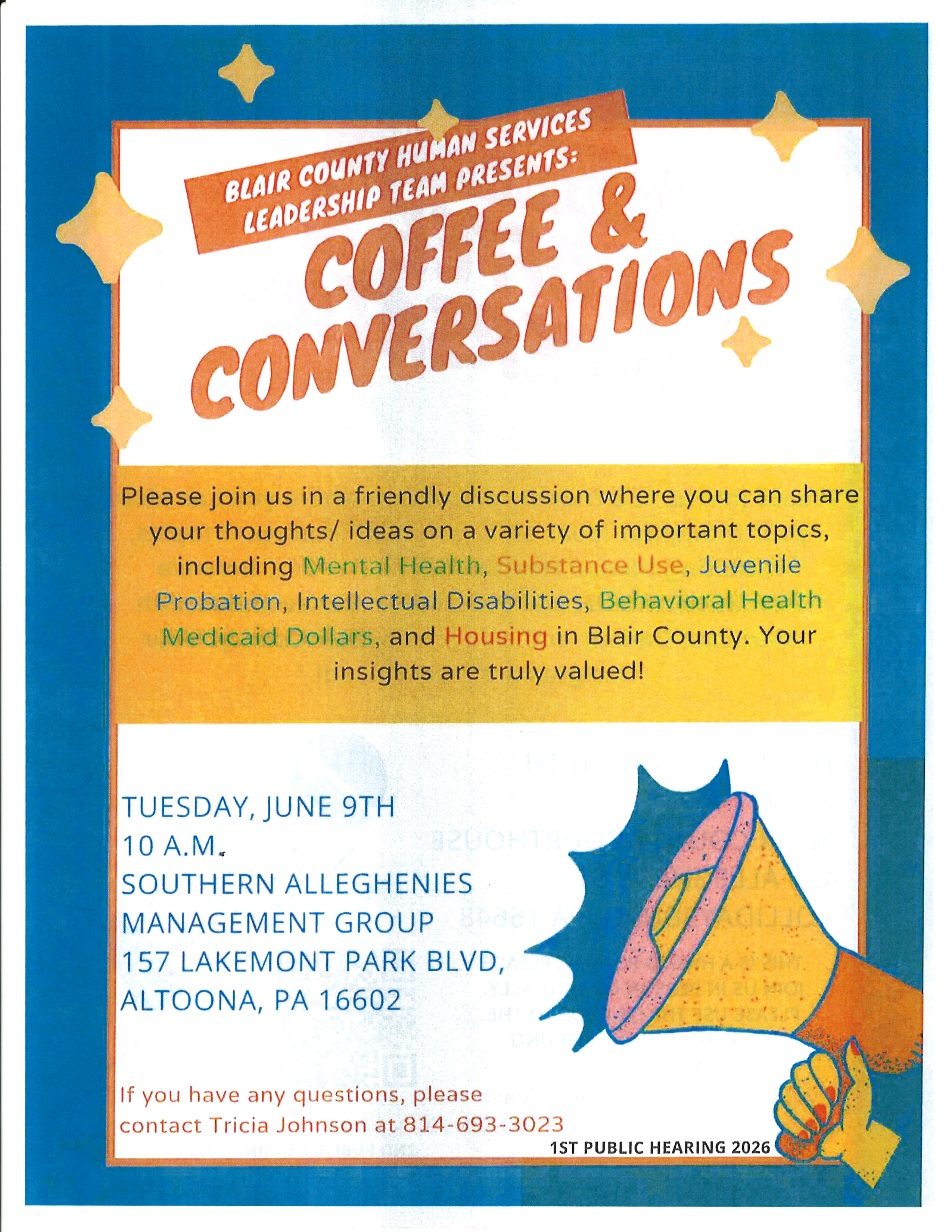 Coffee & Conversations (Session 1)
